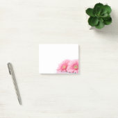 Roze Gerbera Daisies Elegant Photography Post-it® Notes (Kantoor)