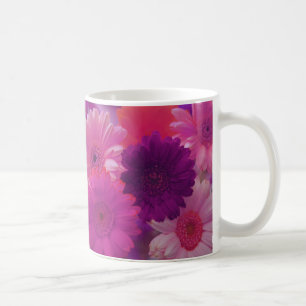 Roze Gerbera Daisy Flowers Foto Art Coffee Mugs Koffiemok