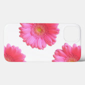 Roze gerbera daisy Hoesje-Mate iPhone case (Achterkant (horizontaal))
