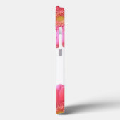 Roze gerbera daisy Hoesje-Mate iPhone case (Achterkant / Links)