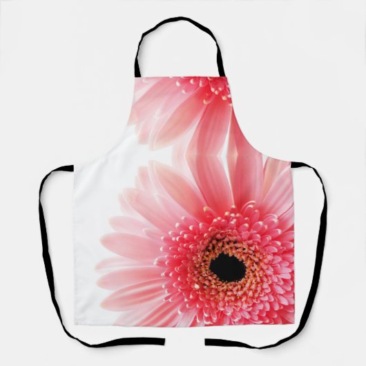 Roze Gerbera Daisy Schort (Voorkant)