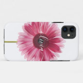Roze Gerbera Daisy Tough iPhone 11|12|13|14 Hoesje (Achterkant (horizontaal))