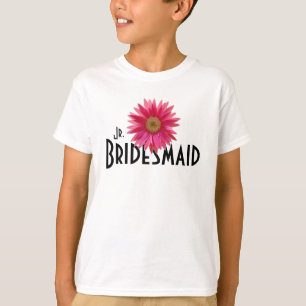 Roze Gerbera Daisy / Trouwen T-shirt