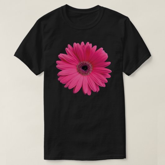 roze gerbera gerber daisy flower sticker Sticker T-shirt (Design voorkant)