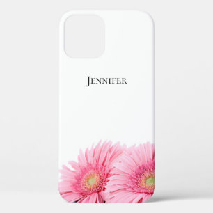 Roze Gerbera Madeliefjes Elegante Fotografie Case-Mate iPhone Case