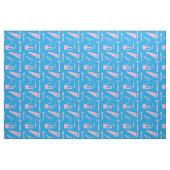 Roze gereedschappen stof (Fat Quarter)