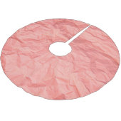 Roze Gerimpelde Document Textuur Achtergrond Kerstboom Rok (Gekanteld)