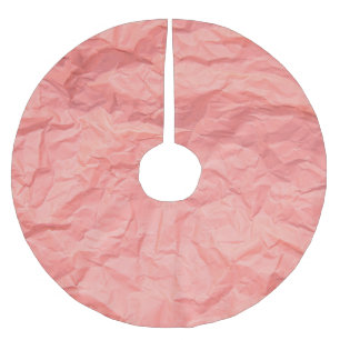 Roze Gerimpelde Document Textuur Achtergrond Kerstboom Rok
