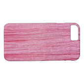 roze gerimpelde gaas Case-Mate iPhone case (Achterkant (Horizontaal))