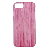 roze gerimpelde gaas Case-Mate iPhone case (Achterkant)