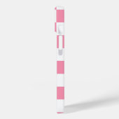 Roze geruit patroon Case-Mate iPhone case (Achterkant / Links)