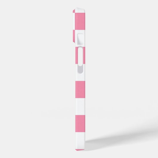 Roze geruit patroon Case-Mate iPhone case (Achterkant / Links)