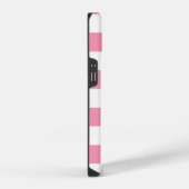 Roze geruit patroon iPhone hoesje (Rechterkant)