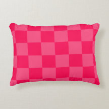 Roze geruite achtergrond