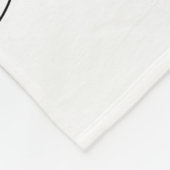 Roze Geruite Glimlach Gezichtsdeken Fleece Deken (Hoek)