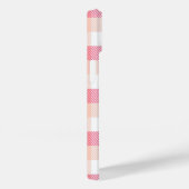 Roze geruite tartanpatroon Case-Mate iPhone case (Achterkant / Rechts)