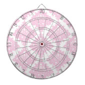 Roze geschenkideeën voor meisjes dartbord (Voorkant)