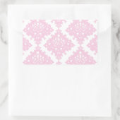 Roze geschenkideeën voor meisjes rechthoekige sticker (Tas)