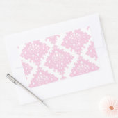 Roze geschenkideeën voor meisjes rechthoekige sticker (Envelop)
