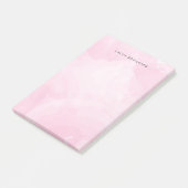 Roze | Gespecialiseerde grafische Waterverf Post-it® Notes (Schuin)