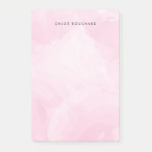Roze | Gespecialiseerde grafische Waterverf Post-it® Notes (Voorkant)