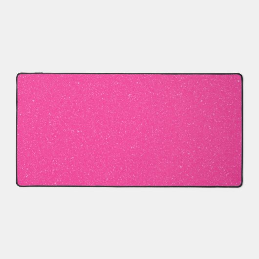 Roze Gespikkelde Desk Mat - Gaming & Kantoor (Voorkant)