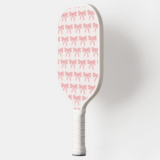  roze gestreepte boog naam pickleball paddle (Links)