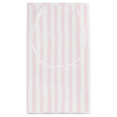 Roze gestreepte cadeautas  (Achterkant)