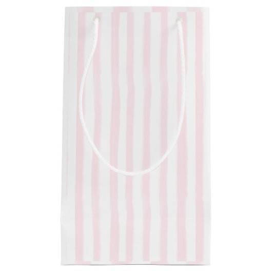 Roze gestreepte cadeautas  (Voorkant)