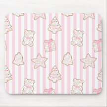 Roze Gestreepte Kerstkoekjes