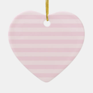 Roze gestreepte patroonversiering keramisch ornament