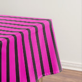 Roze gestreepte textuur tafelkleed (Voorbeeld)