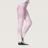 Roze gestripte leggings. leggings (Rechts)