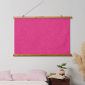 Roze gestructureerd oppervlak met subtiel draaiend hangend wandkleed (Slaapkamer)