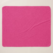 Roze gestructureerd oppervlak met subtiel draaiend sherpa deken (Voorkant (horizontaal))