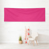 Roze gestructureerd oppervlak met subtiel draaiend spandoek (Insitu)