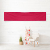 Roze gestructureerd oppervlak met subtiel draaiend spandoek (Insitu)