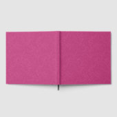 Roze gestructureerd oppervlak met wervelend patroo gastenboek (Volledig)