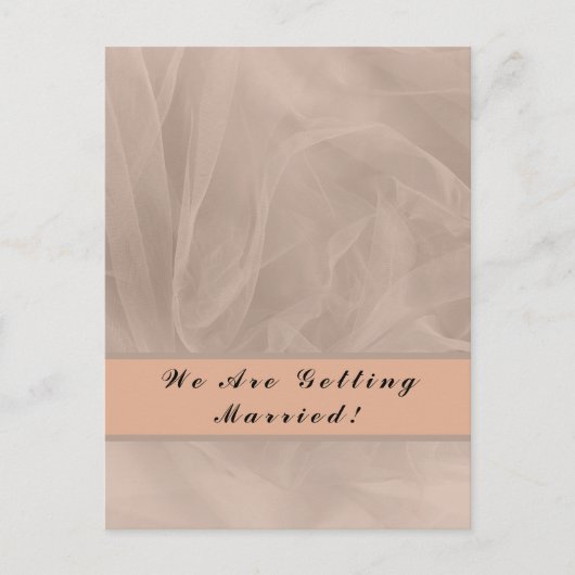 Roze gestructureerde stofprint uitnodiging briefkaart (Voorkant)