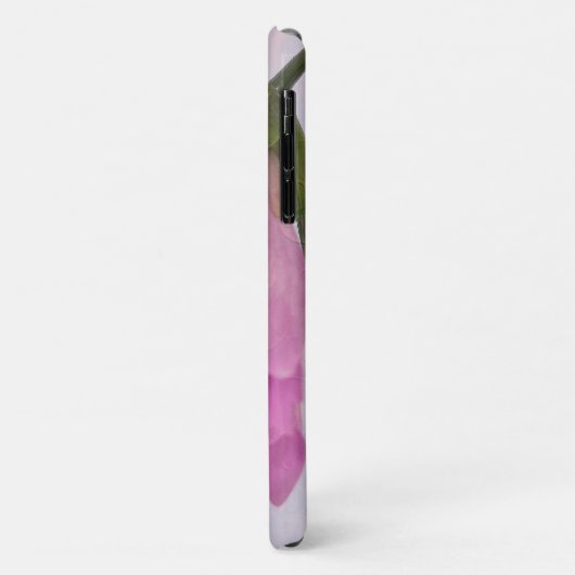 Roze getextureerde Cosmo-ventilator Case-Mate iPhone Case (Achterkant/links)
