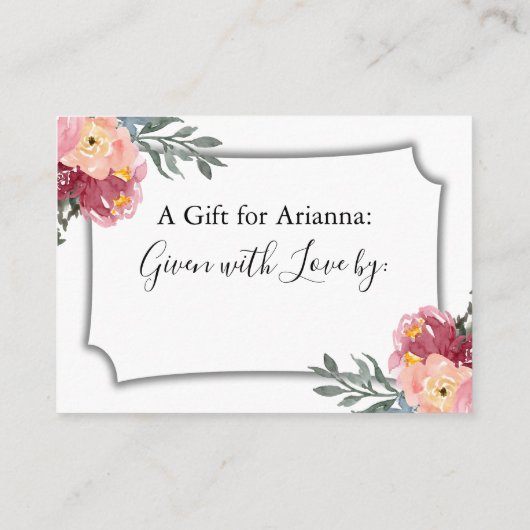 Roze geverfde Vrijgezellenfeest met platte weergav Informatiekaartje (Achterkant)