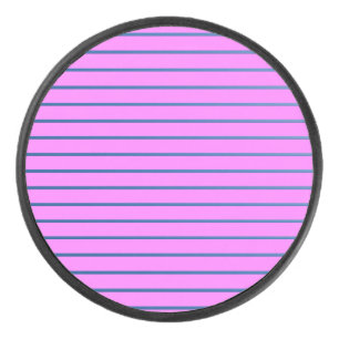 Roze gevoerd hockey puck