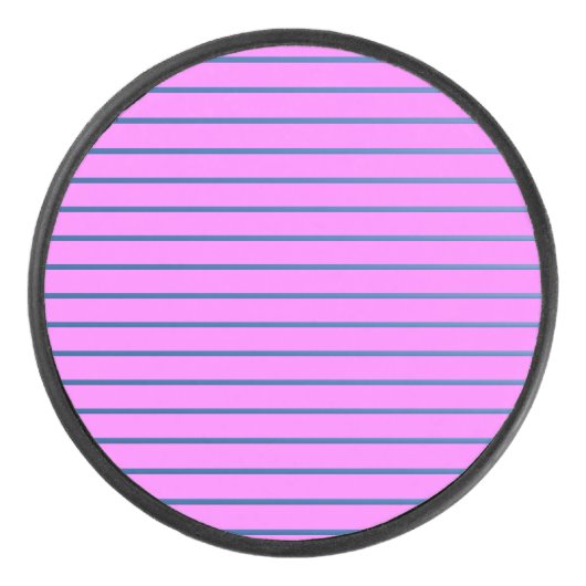 Roze gevoerd hockey puck (Voorkant)