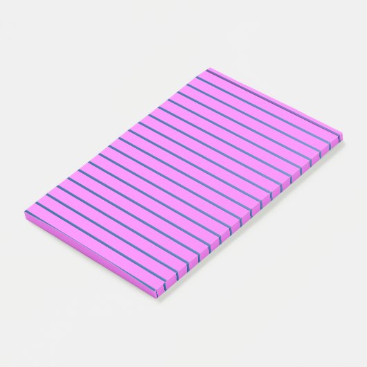Roze gevoerd post-it® notes (Schuin)