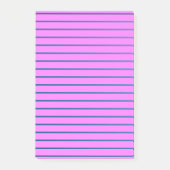 Roze gevoerd post-it® notes (Voorkant)