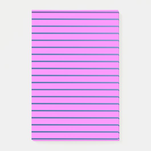 Roze gevoerd post-it® notes (Voorkant)