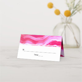 Roze, gevouwen escorte van geo-de-plak plaatskaartje