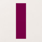 Roze gevouwen Visitekaartje – Custom Design (Binnenkant ongevouwen)