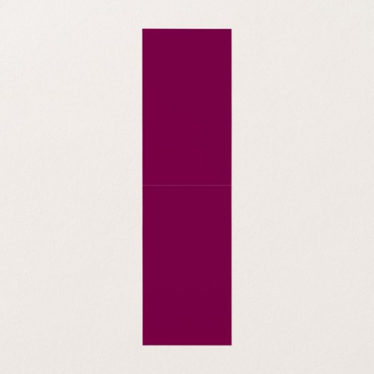 Roze gevouwen Visitekaartje – Custom Design (Binnenkant ongevouwen)