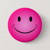 Roze Gezicht Button (Voorkant)